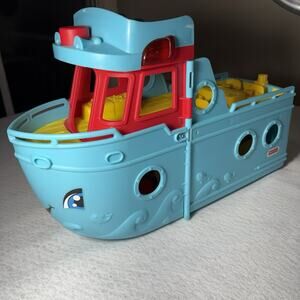 Fisher-Price Little People Friendship Cruise Ship - Works! Lights & Sounds Boat